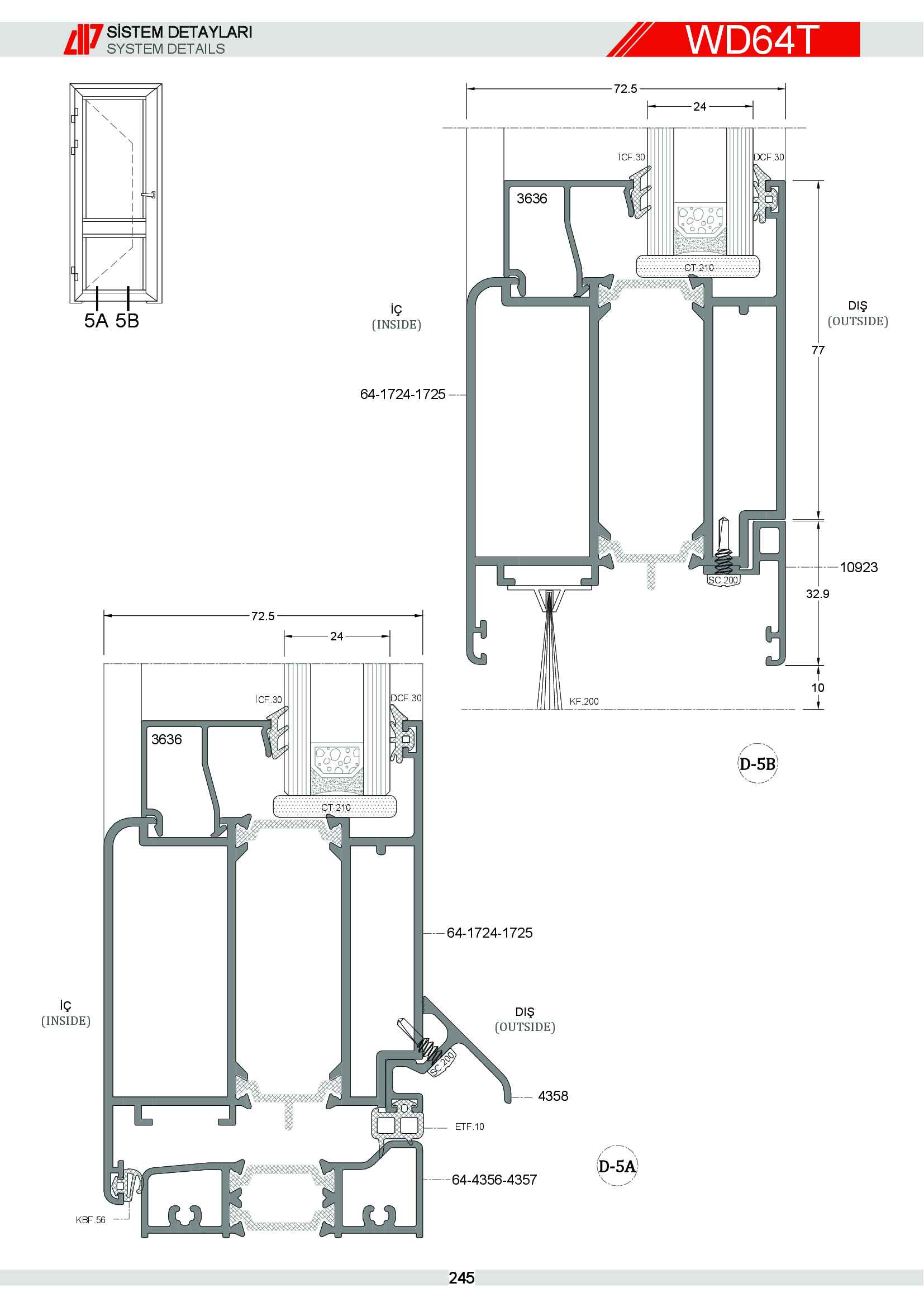 S 64 Yalıtımlı Alüminyum 87